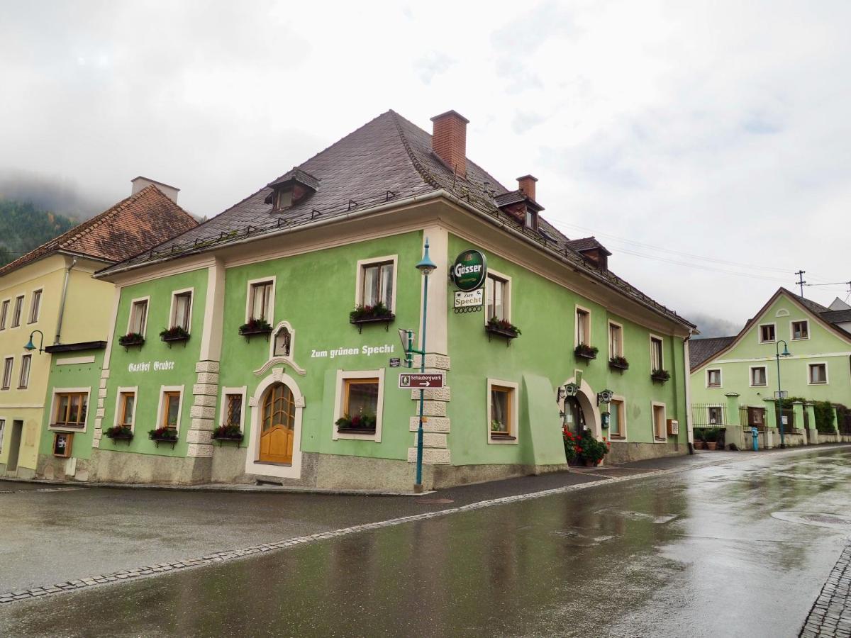 Gasthof Zum Gruenen Specht Oberzeiring Eksteriør billede